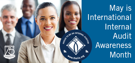 International Internal Audit Awareness Month May 2016