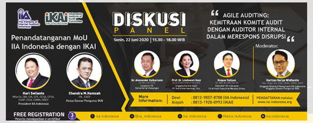 Diskusi Panel IIA Indonesia & IKAI – 22 Juni 2020