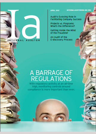 Internal Auditor Magazine – Edisi April 2012