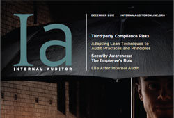 Internal Auditor Magazine – Edisi Desember 2012
