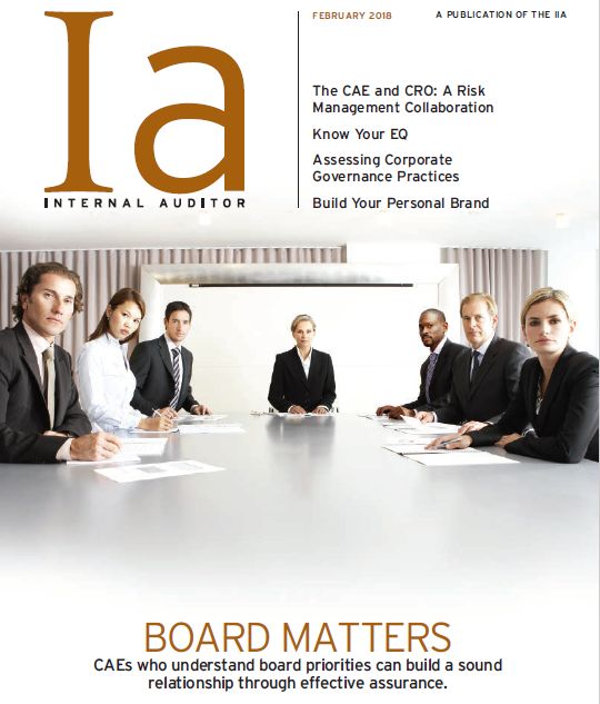 Internal Auditor Magazine – Edisi Februari 2018