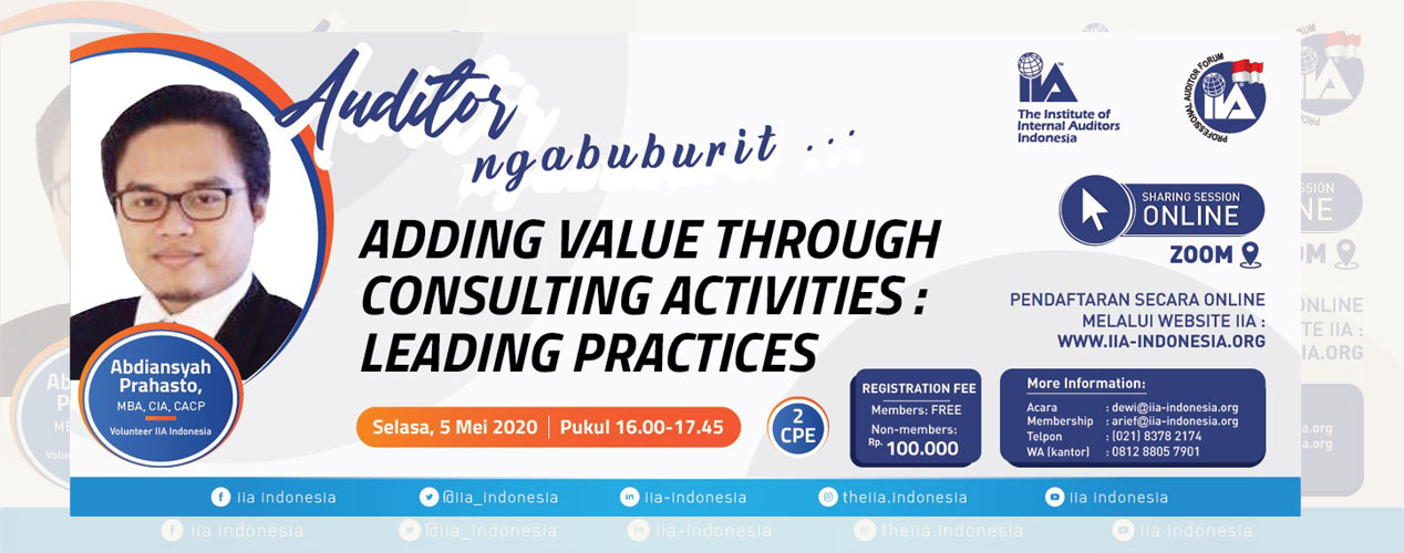 Webinar Series (Sharing Session Online) | PAF – 05 May 2020