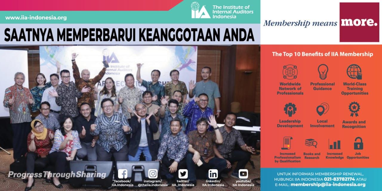 Perpanjangan (Renewal) Keanggotaan IIA Indonesia