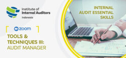 [ONLINE] Tools & Techniques 3 : Audit Manager | 24-27 Oct 2022