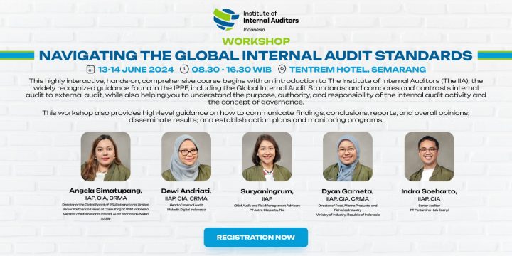 [WORKSHOP] Navigating The Global Internal Audit Standards | 13-14 June 2024