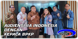 Audiensi IIA Indonesia dengan Kepala BPKP