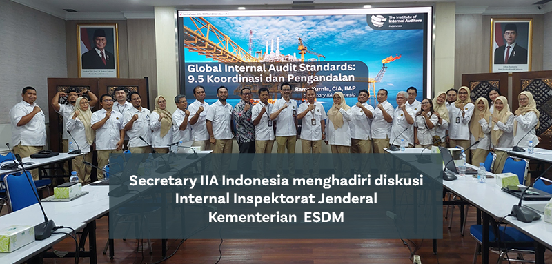 Secretary IIA Indonesia menghadiri diskusi Internal Irjen…