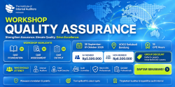 Workshop Quality Assurance, 30 Sep-01 Oct 2026 – Bandung