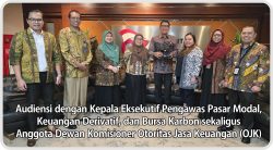 Audiensi dengan Kepala Eksekutif Pengawas Pasar Modal, Keuangan Derivatif, dan Bursa Karbon