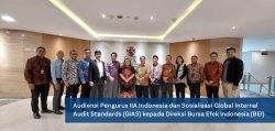 Audiensi Pengurus IIA Indonesia dan Sosialisasi GIAS kepada Direksi BEI